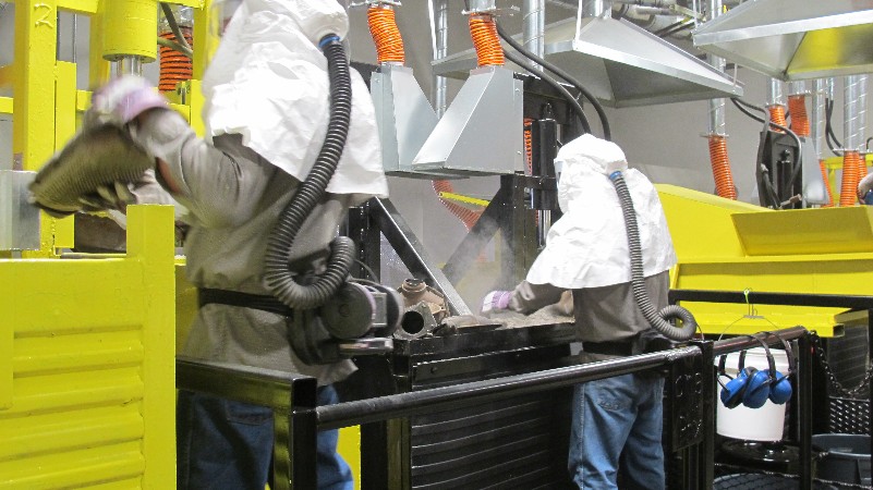 The Catalytic Converter Processing Center at Phoenix Automotive Cores