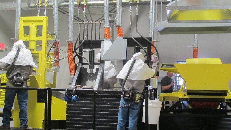 The Catalytic Converter Processing Center at Phoenix Automotive Cores