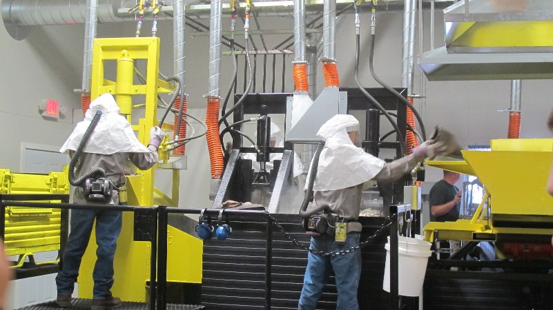The Catalytic Converter Processing Center at Phoenix Automotive Cores