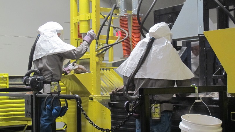 The Catalytic Converter Processing Center at Phoenix Automotive Cores