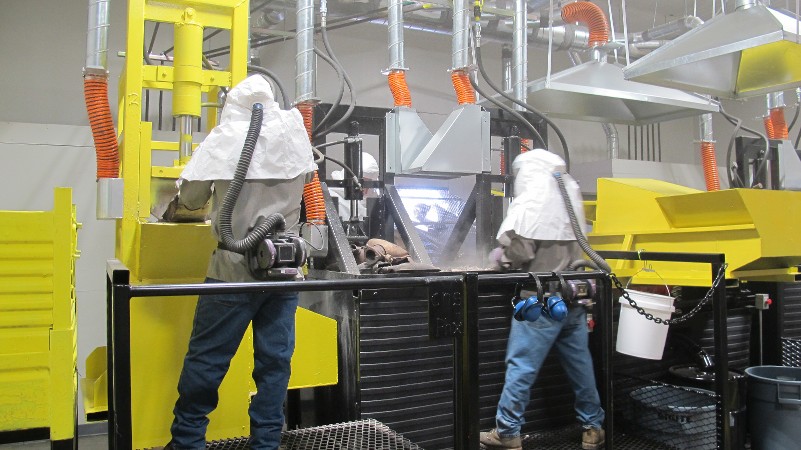 The Catalytic Converter Processing Center at Phoenix Automotive Cores