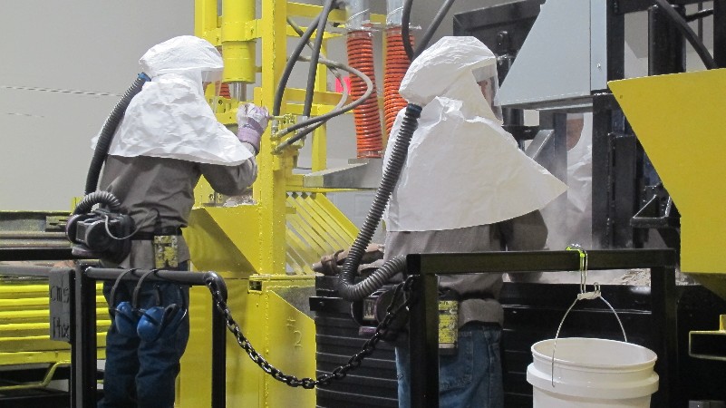 The Catalytic Converter Processing Center at Phoenix Automotive Cores