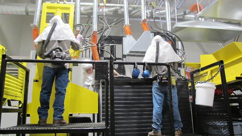 The Catalytic Converter Processing Center at Phoenix Automotive Cores